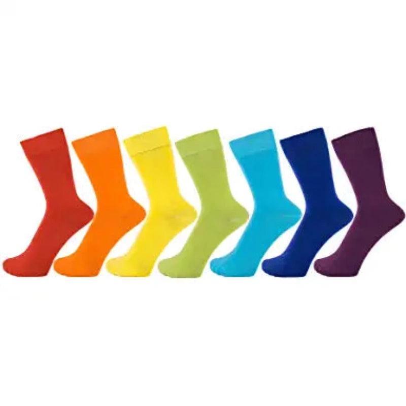 Compression Socks Candy Color Knee Socks-Plantar Socks