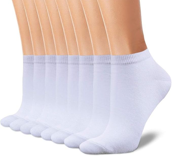 8 Pairs Of Non Slip Low Cut Casual Socks8 Pairs Of Non Slip Low Cut Casual Socks - Image 6