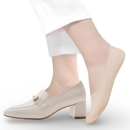 Pairs Of 3 Non Slip Thin Liner Socks