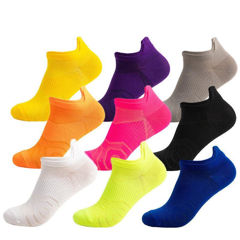 Multi-Color Running Socks - 9 Pairs-Plantar Socks