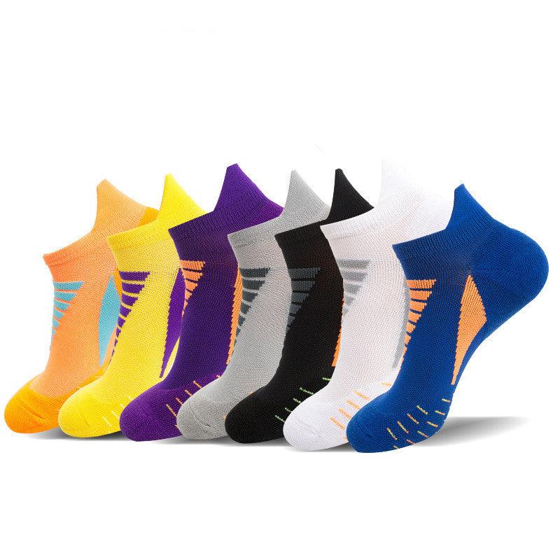 Basketball Short Tube Shallow Mouth Sports Socks-Plantar Socks