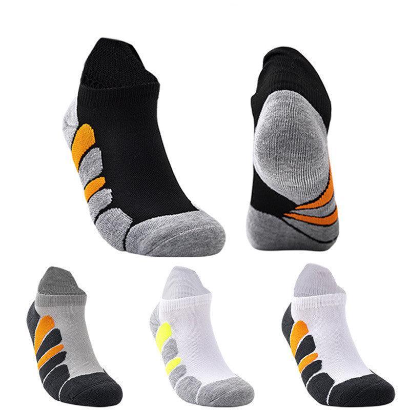 Short Tube Towel Bottom And Sweat-Absorbing Basketball Socks-Plantar Socks
