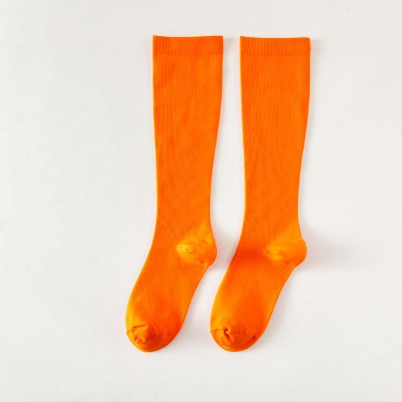 Compression Socks Candy Color Knee Socks-Plantar Socks