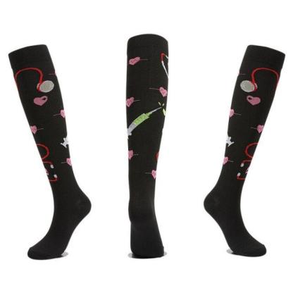 Funny Style Compression Running Sports Socks For Men & Women-Plantar Socks
