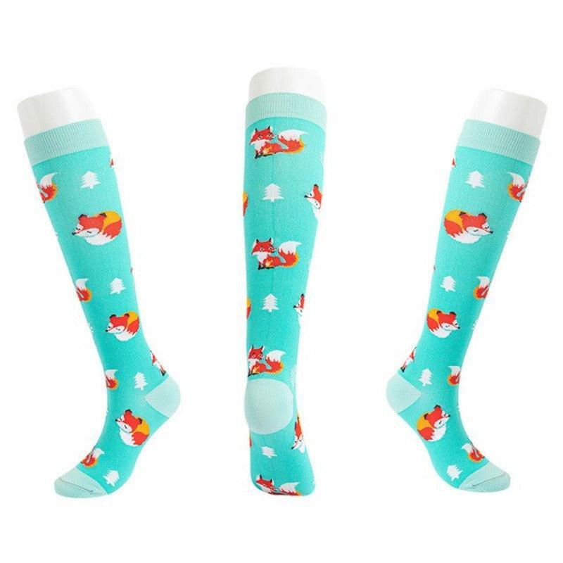 Funny Style Compression Running Sports Socks For Men & Women-Plantar Socks