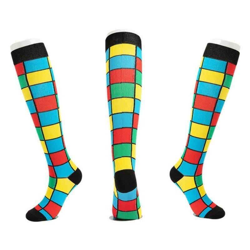 Funny Style Compression Running Sports Socks For Men & Women-Plantar Socks