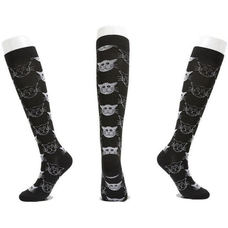 Funny Style Compression Running Sports Socks For Men & Women-Plantar Socks