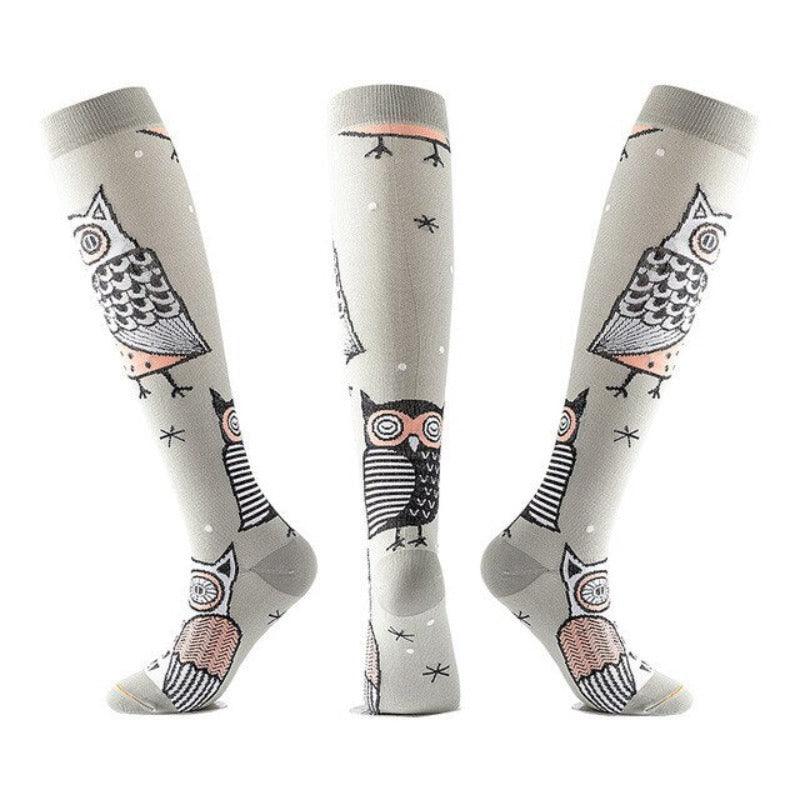 Funny Style Compression Running Sports Socks For Men & Women-Plantar Socks