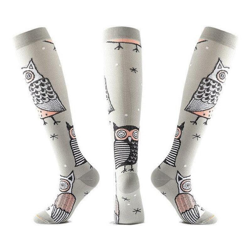 Funny Style Compression Running Sports Socks For Men & Women-Plantar Socks