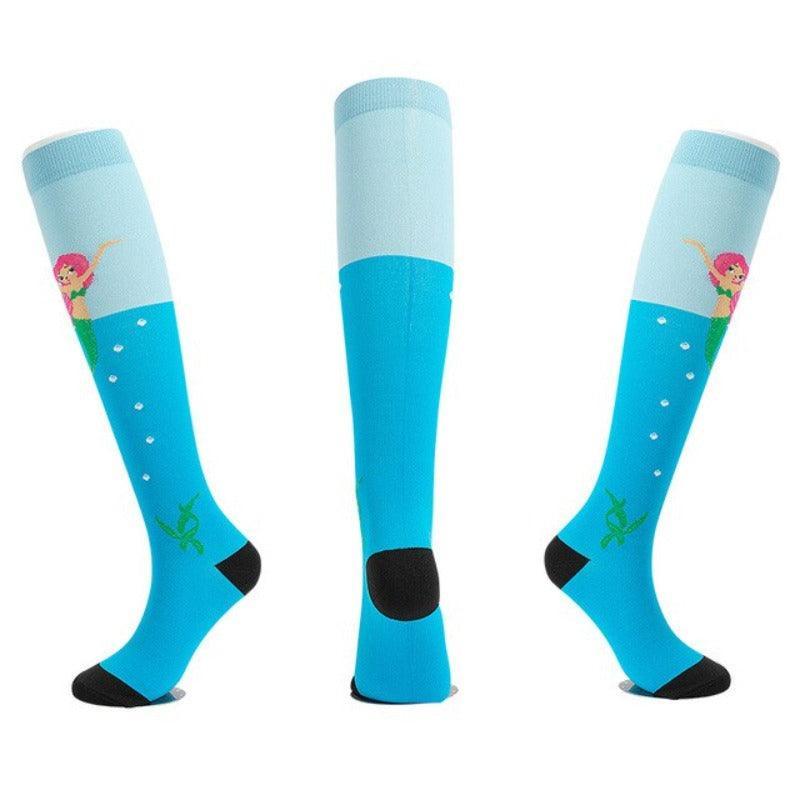 Funny Style Compression Running Sports Socks For Men & Women-Plantar Socks