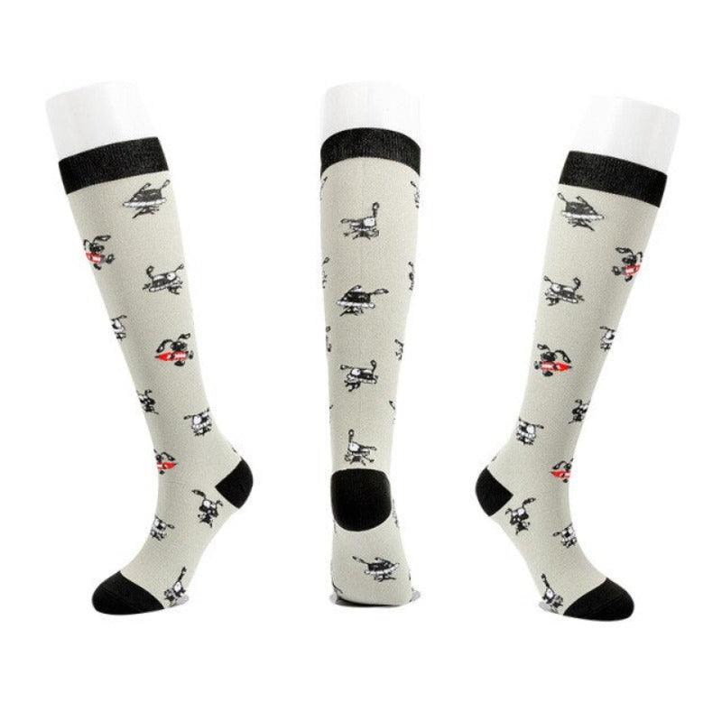 Funny Style Compression Running Sports Socks For Men & Women-Plantar Socks