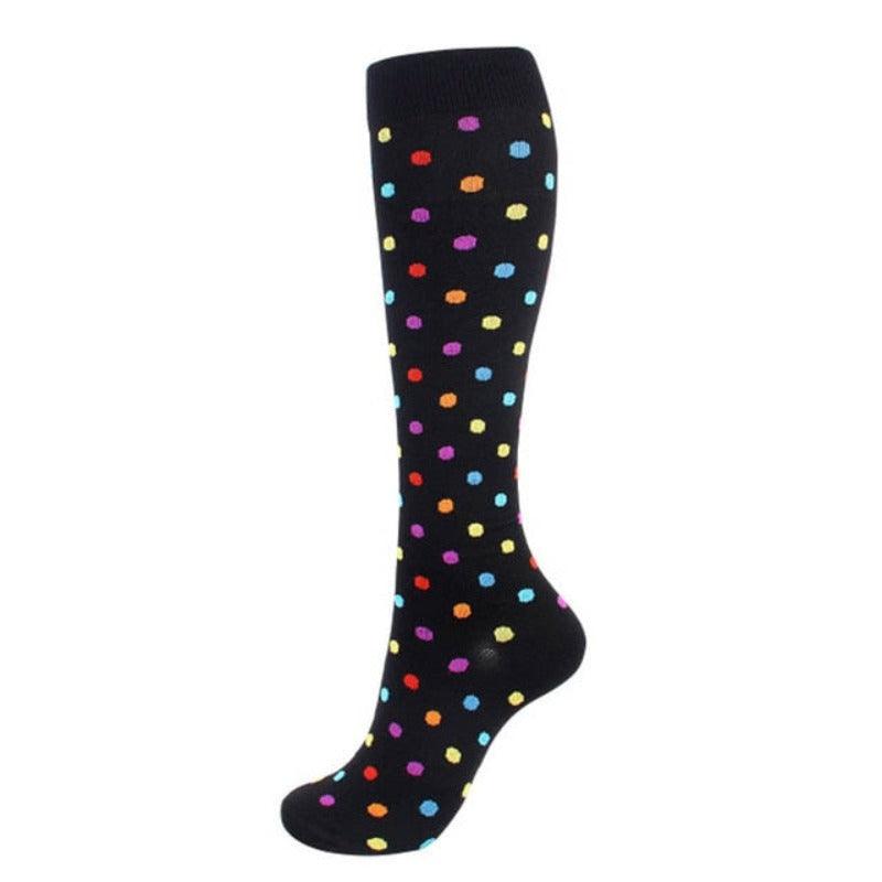 Compression Colorful Funny Patterns Socks For Sports-Plantar Socks