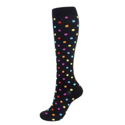 Compression Colorful Funny Patterns Socks For Sports-Plantar Socks