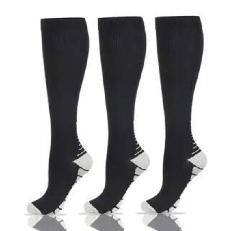 3 Pairs Compression Socks For Men-Plantar Socks