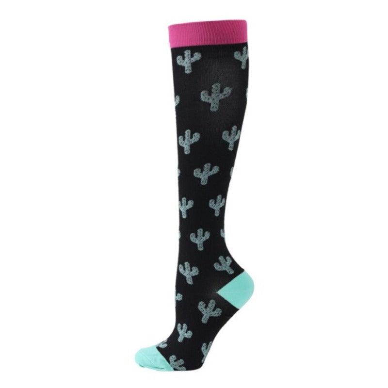 6 Funny Styles Compression Socks For Women-Plantar Socks