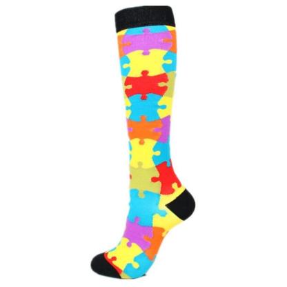 6 Funny Styles Compression Socks For Women-Plantar Socks