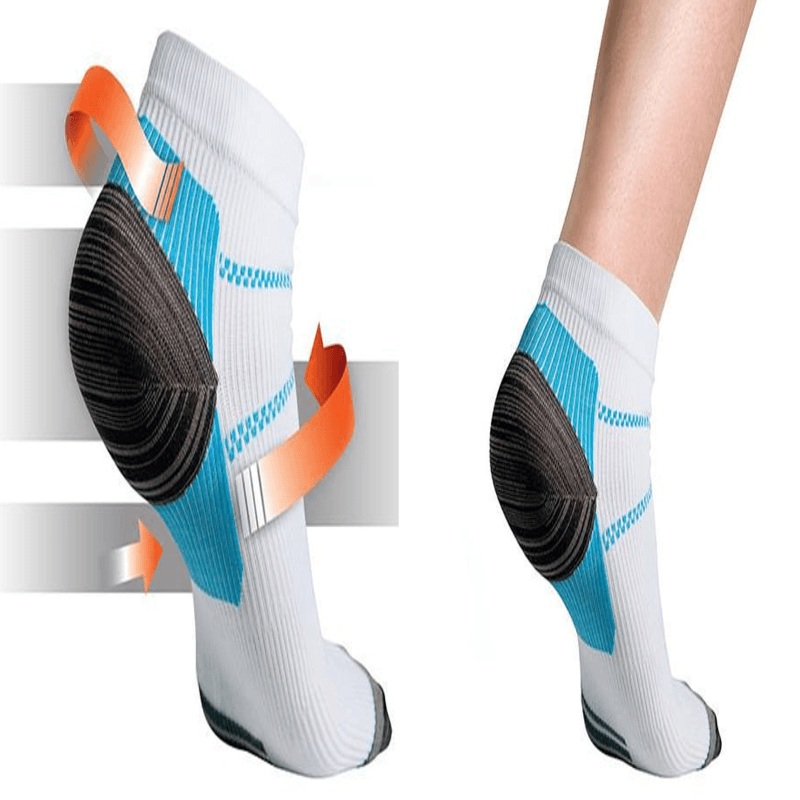 Ankle Compression Plantar Socks 5 Pack-Plantar Socks