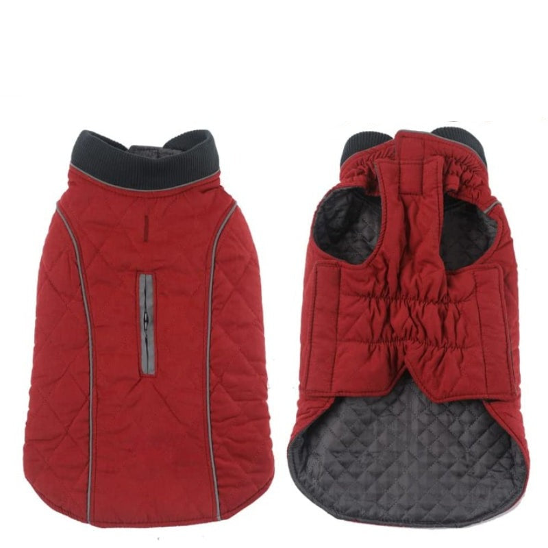 Dog Jackets For Winter, Cold Weather Coats For Dogs, Soft Winter Jackets Dogs, Dog Winter Vest For Small Medium And Large Dogs-Paw Print Pad