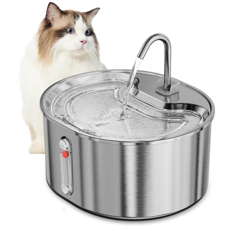 3.2L Large Capacity Dual Flow Modes Automatic Water Feeder Fountain For Cats