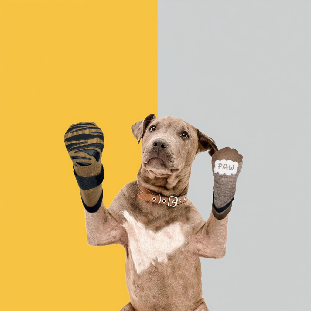 Dog Socks with Strong Anti-Skid Soles