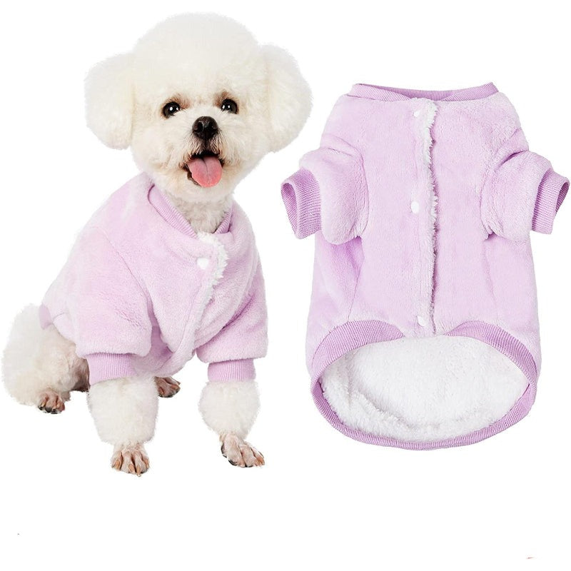 Dog Sweater, Dog Clothes, Dog Coat, Dog Jacket For Small Or Medium Dogs, Ultra Soft And Warm Cat Sweaters-Paw Print Pad
