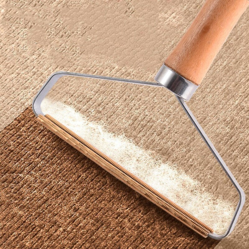 Portable Pet Hair Remover Brush-Paw Print Pad