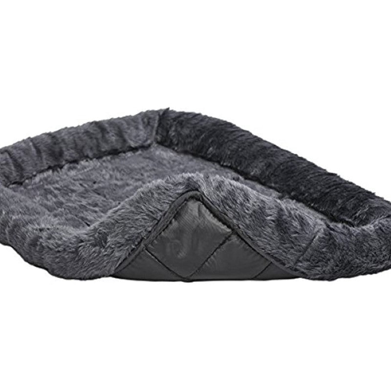 Ultra soft Synthetic Fur Bed For Dogs And Cat-Paw Print Pad
