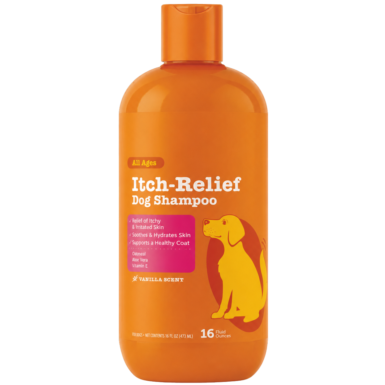 Soothing Pet Shampoo for Everyday Bathing and Grooming Care