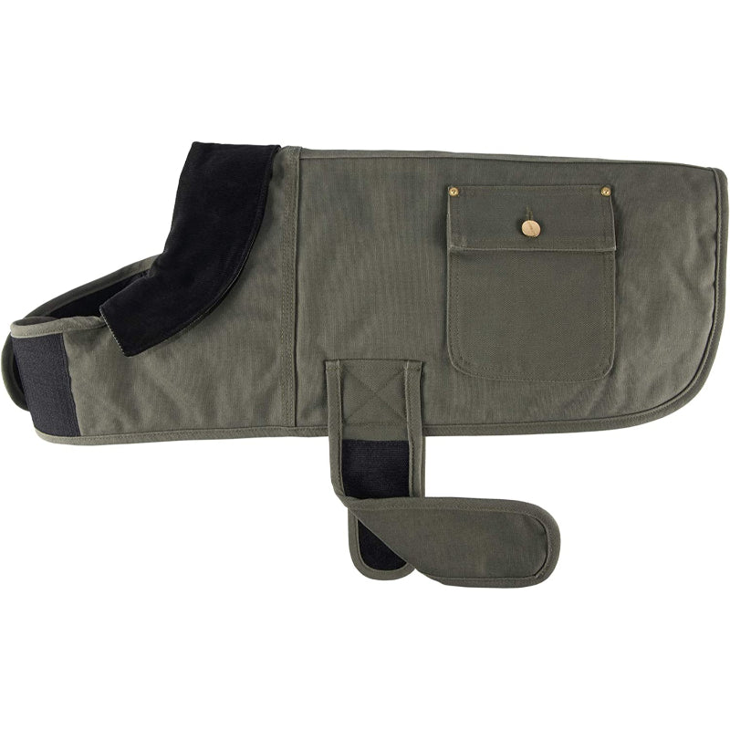 Insulated Dog Chore Coat-Paw Print Pad