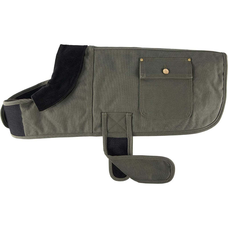 Insulated Dog Chore Coat-Paw Print Pad