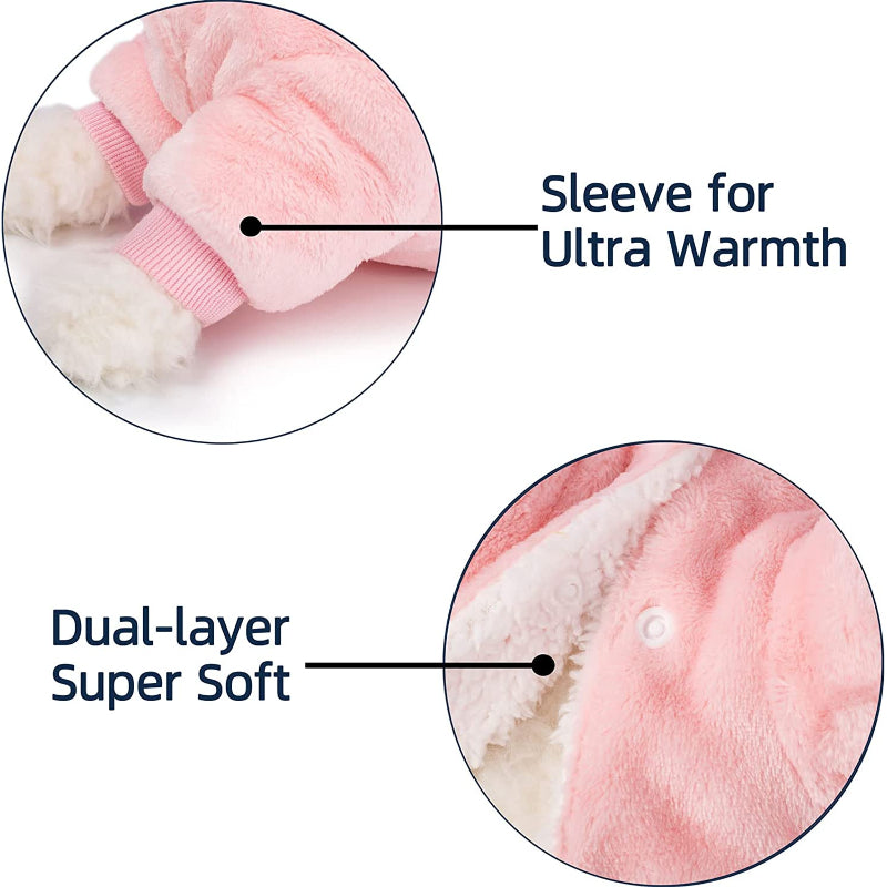 Dog Sweater, Pack Of 2 Or 1, Dog Clothes, Dog Jacket For Small Or Medium Dogs, Ultra Soft And Warm Cat Sweaters-Paw Print Pad