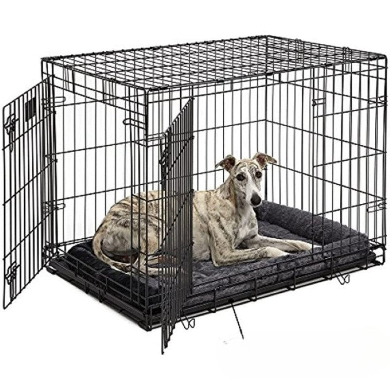 Ultra soft Synthetic Fur Bed For Dogs And Cat-Paw Print Pad