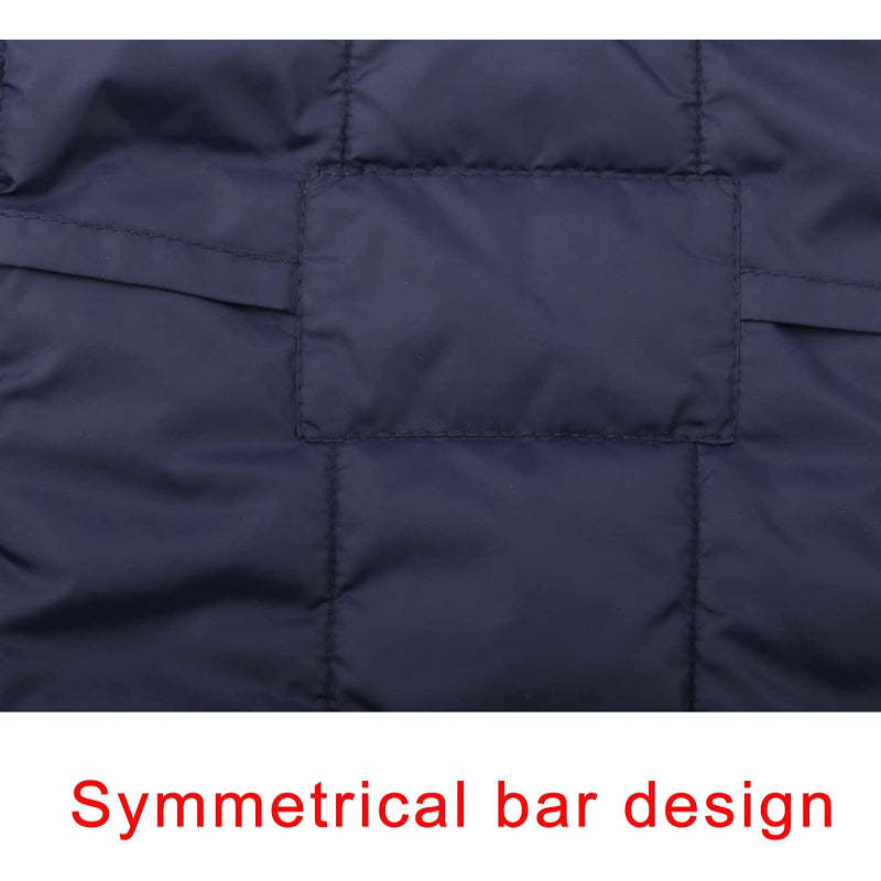 Shawl Design Fleece Lined Warm Dog Jacket For Puppy Winter Cold Weather,Soft Windproof Small Dog Coat-Paw Print Pad