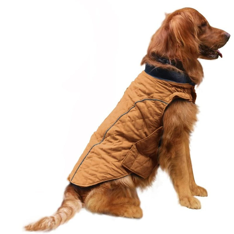 Dog Jackets For Winter, Cold Weather Coats For Dogs, Soft Winter Jackets, Dog Winter Vest For Small Medium Large Dogs-Paw Print Pad