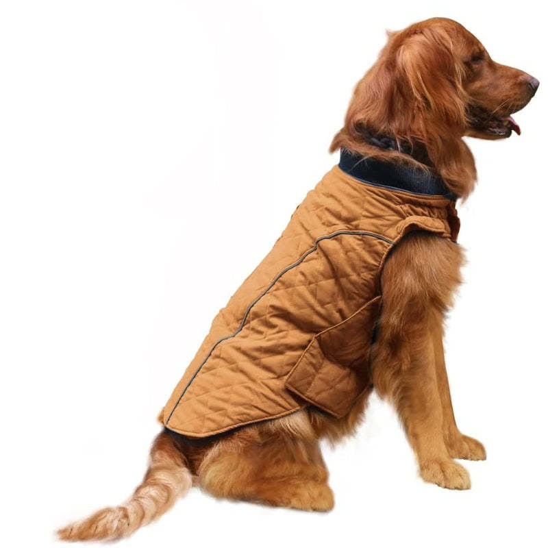 Dog Jackets For Winter, Cold Weather Coats For Dogs, Soft Winter Jackets, Dog Winter Vest For Small Medium Large Dogs-Paw Print Pad