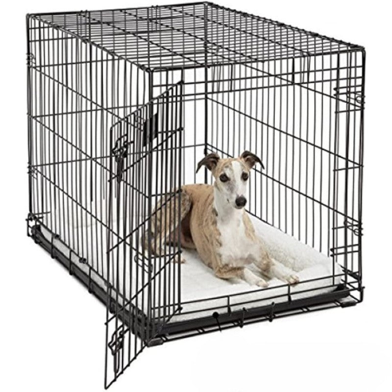 Ultra soft Synthetic Fur Bed For Dogs And Cat-Paw Print Pad