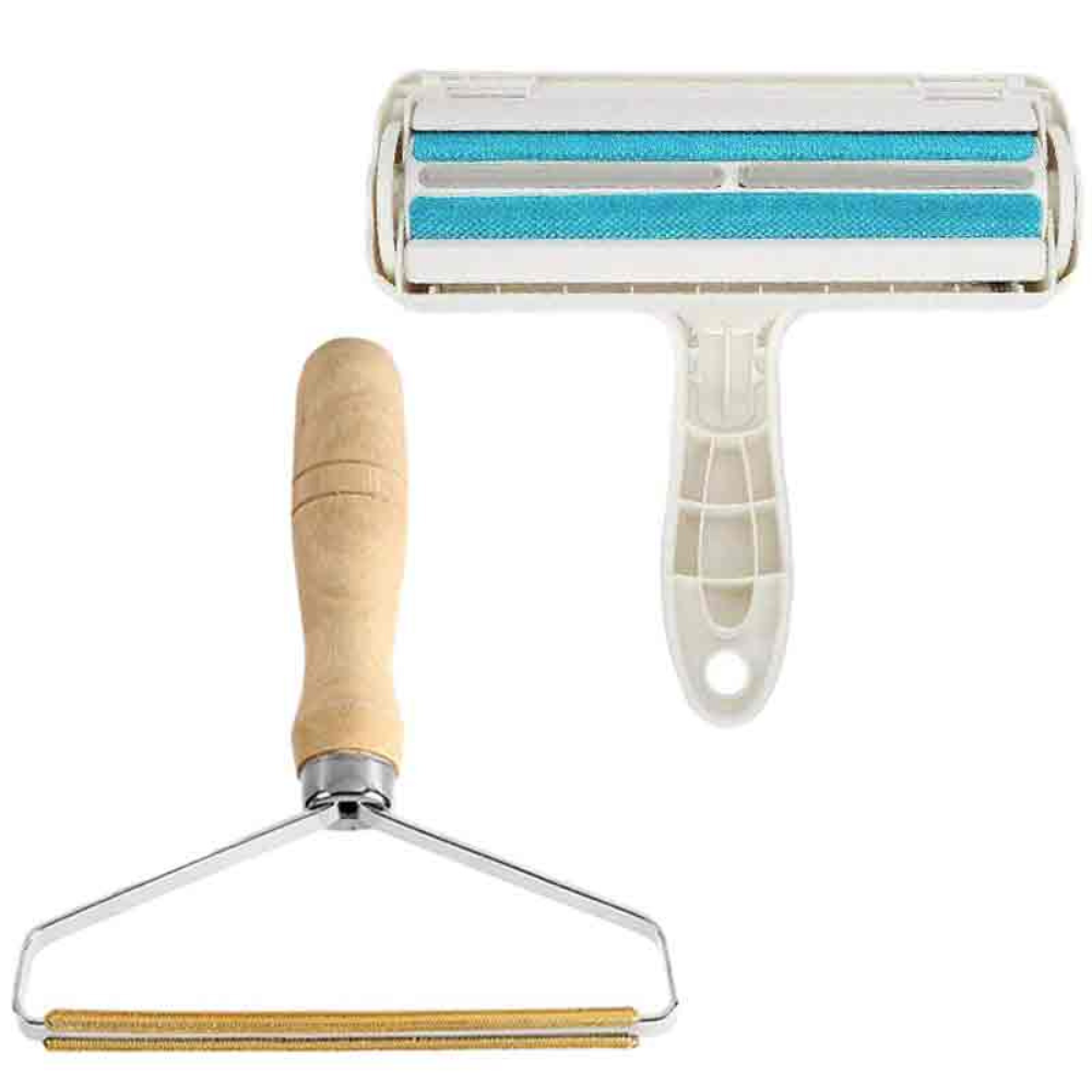 Pet Hair And Lint Remover-Paw Print Pad