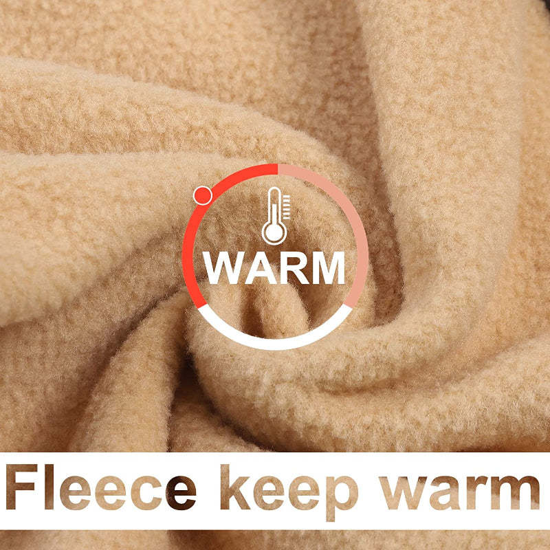 Dog Fleece Vest Sweater Winter Jacket For Small And Medium Dogs-Paw Print Pad