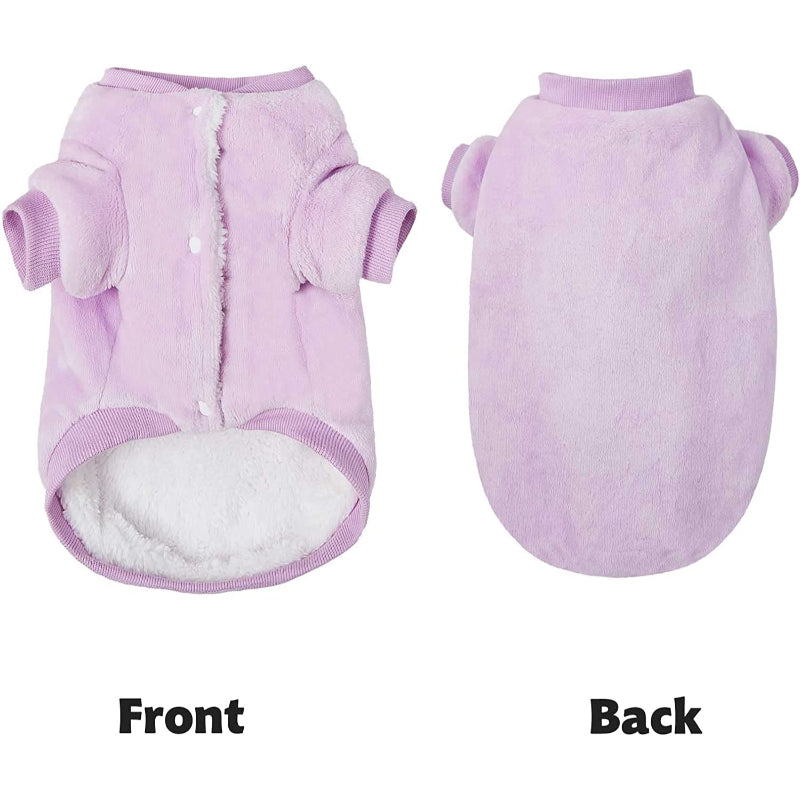 Dog Sweater, Dog Clothes, Dog Coat, Dog Jacket For Small Or Medium Dogs, Ultra Soft And Warm Cat Sweaters-Paw Print Pad