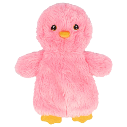 Pack Of 3 Interactive Crinkle Chicken Plush Dog Toy-Paw Print Pad