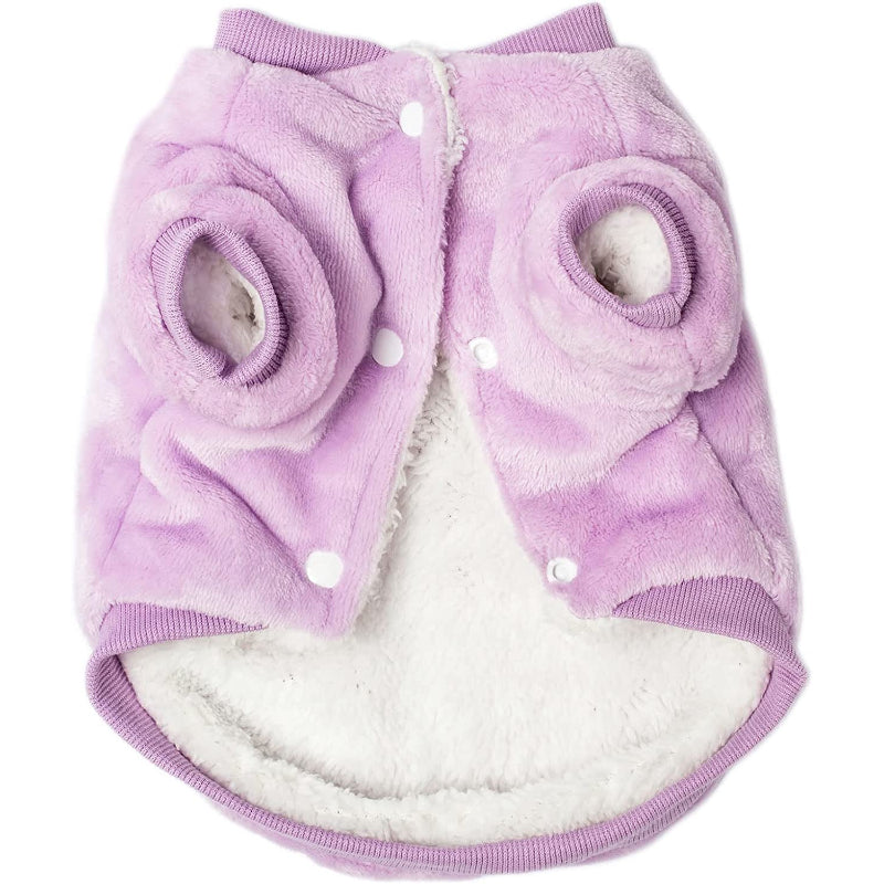 Dog Sweater, Dog Clothes, Dog Coat, Dog Jacket For Small Or Medium Dogs, Ultra Soft And Warm Cat Sweaters-Paw Print Pad