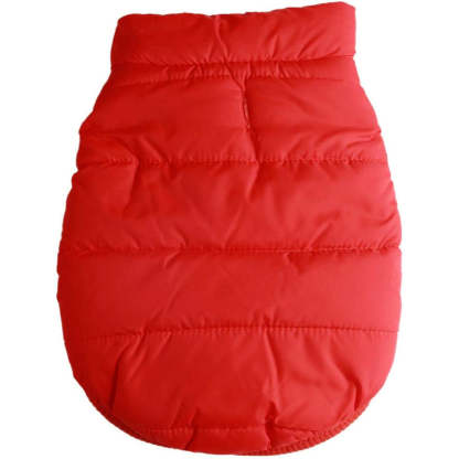 2 Layers Fleece Lined Warm Dog Jacket For Puppy Winter Cold Weather,Soft Windproof Small Dog Coat-Paw Print Pad