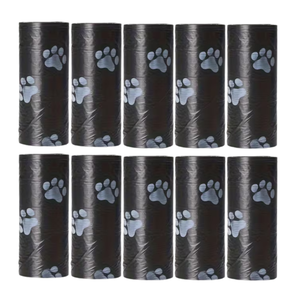 150 Pieces Thick Leak-Proof Dog Poop Bags with 10 Rolls for Walking