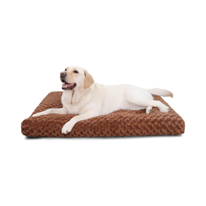 Washable Deluxe Slip Resistant Pet Bed-Paw Print Pad