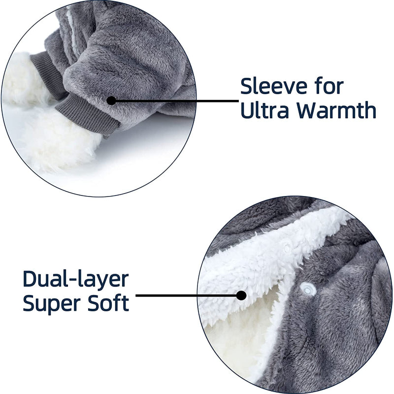 Ultra soft sweater for Dog-Paw Print Pad