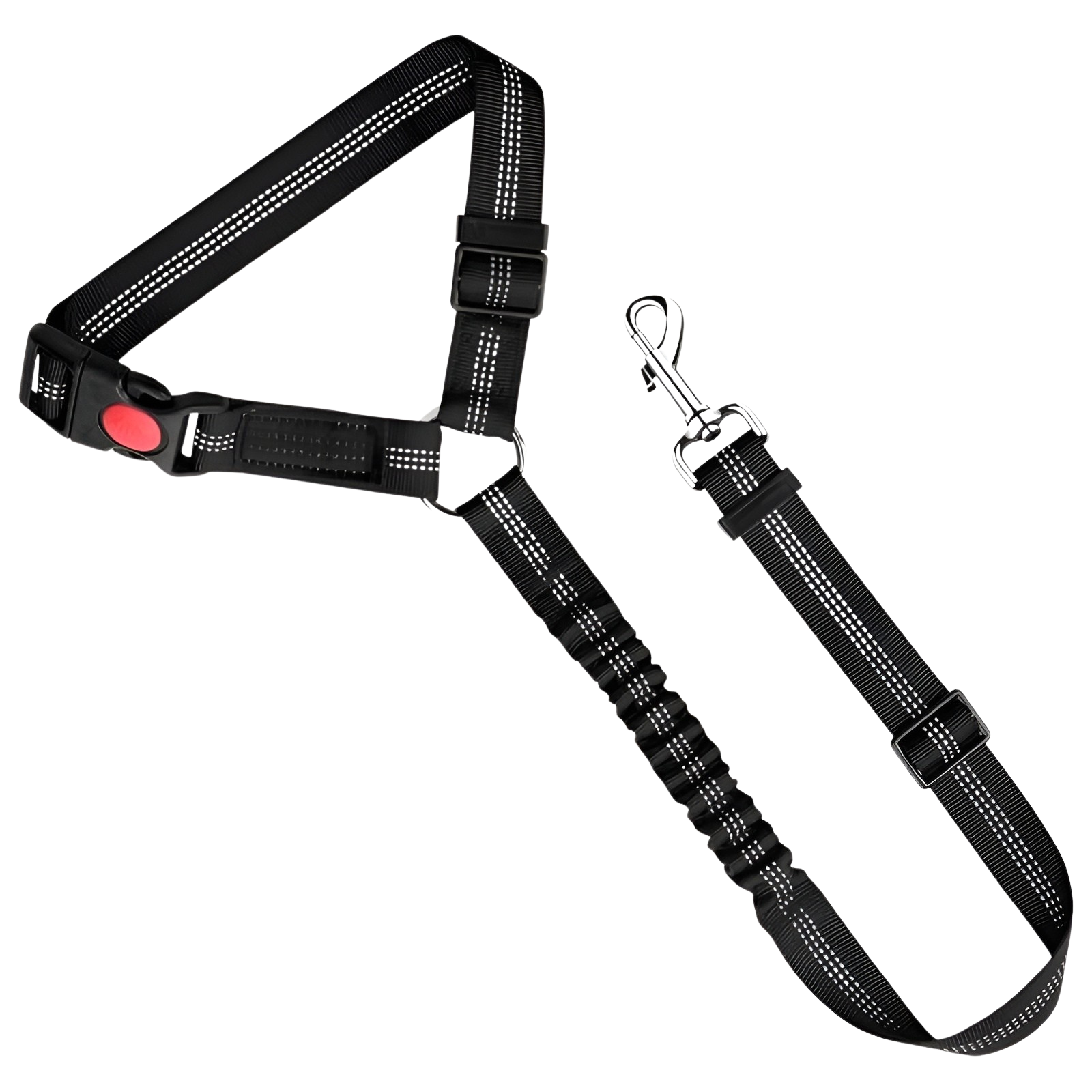 Pet Elastic Seat Belt Adjustable Bungee Strap Quick Release