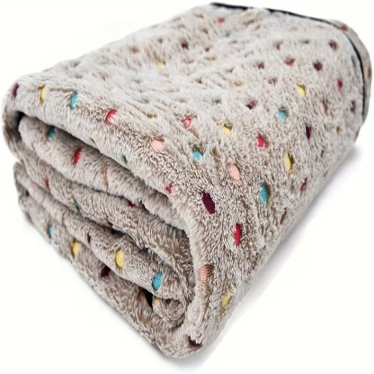 Soft Coral Flannel Pet Blanket For Pets
