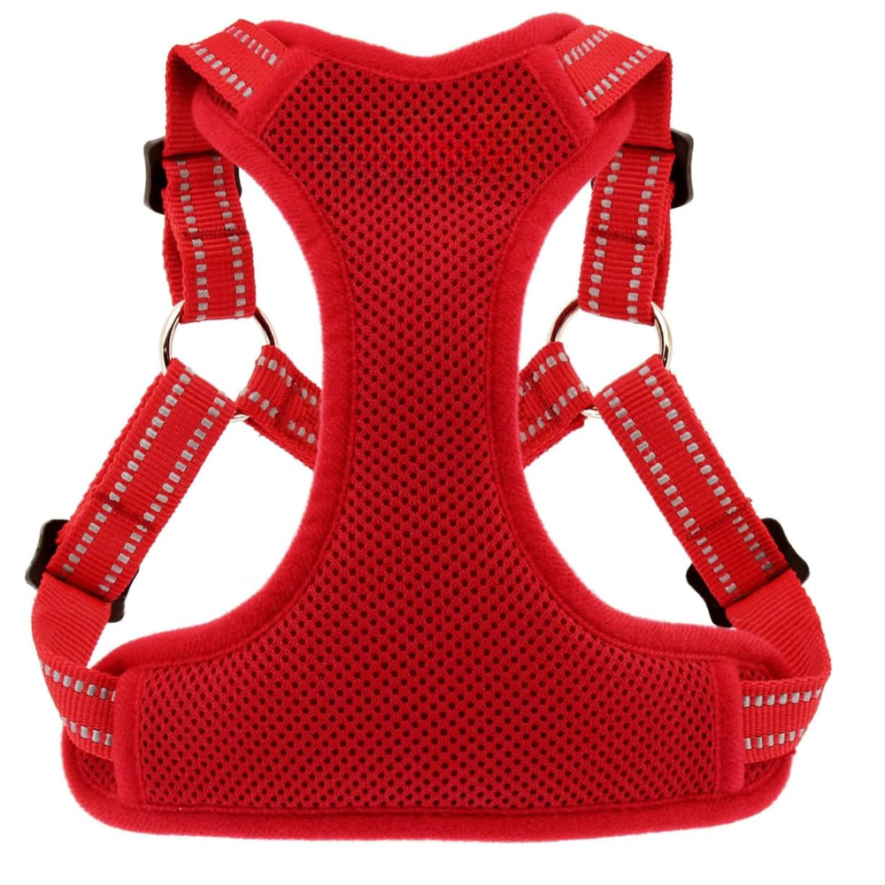 Adjustable Vest Harness No Pull Step In Reflective For Dogs