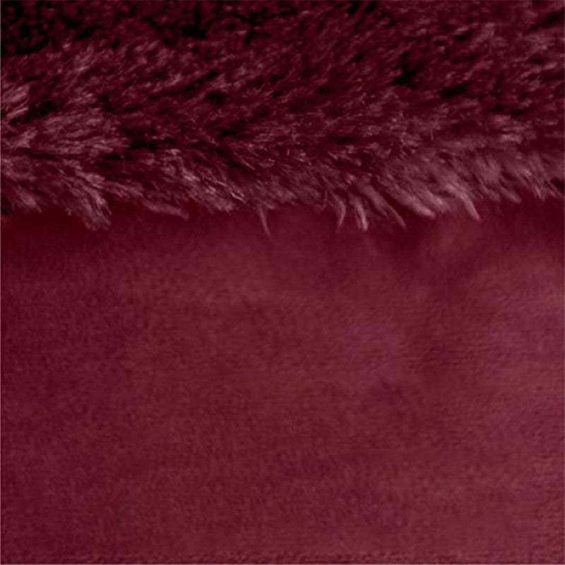 L Shaped Chaise Solid Slab Supportive Dog Bed-Paw Print Pad