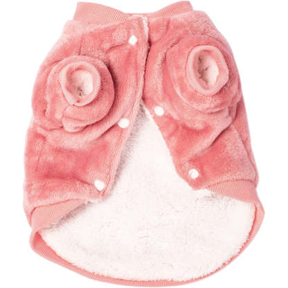 Dog Sweater, Pack Of 2 Or 1, Dog Clothes, Dog Jacket For Small Or Medium Dogs, Ultra Soft And Warm Cat Sweaters-Paw Print Pad